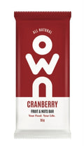OWN Cranberry Bar Single