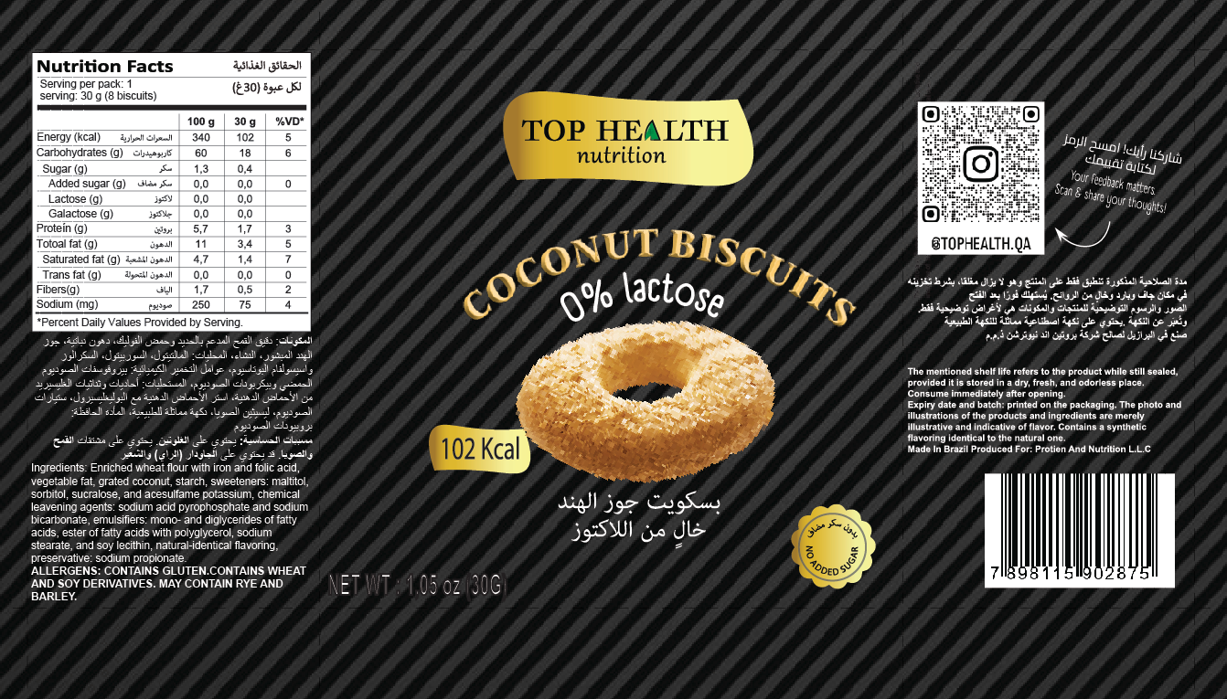 TOP HEALTH BISCUITS
