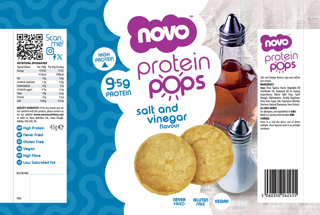 NOVO PROTEIN POPS 45G