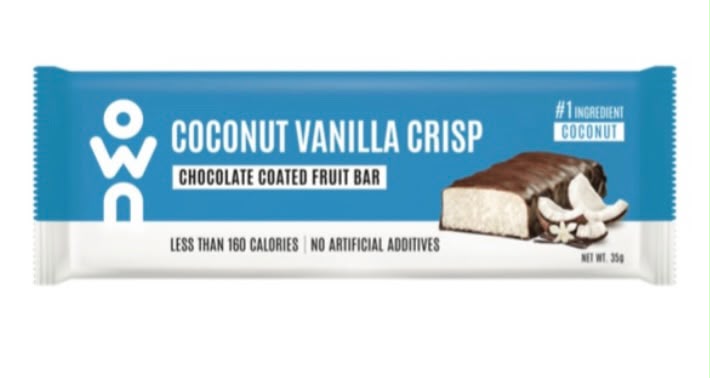 OWN Coconut Vanilla Crisp Bar Single