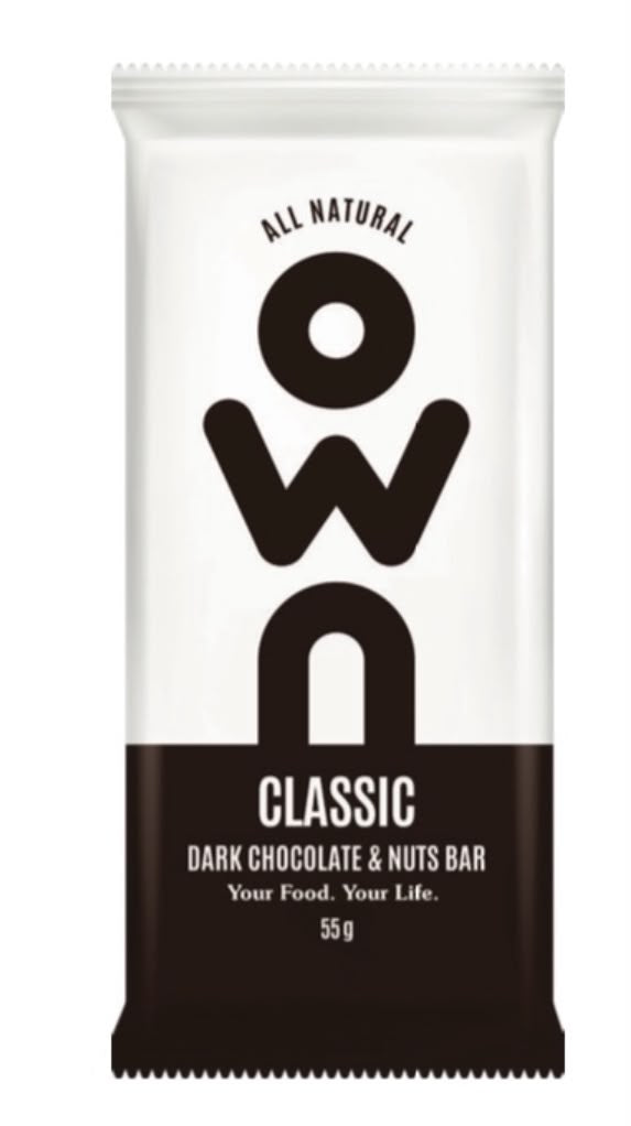 OWN Classic Dark Chocolate & Nuts Bar